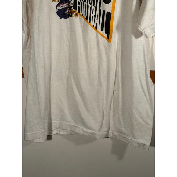 Vintage Monday Night Football ABC Bud Light Budweiser Ice T Shirt NFL XL - Picture 3 of 9